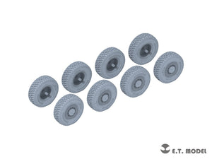 ET Model P35-129 JGSDF TYPE 16 Maneuver Combat Vehicle Sagged wheels and Muzzle Brake For TAMIYA Kit 1/35 – image 2