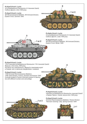 Armory Models 72203 Pz.Kpfw.II Ausf.L Luchs, German WWII Light Recon Tank 1/72 – obrázek 4