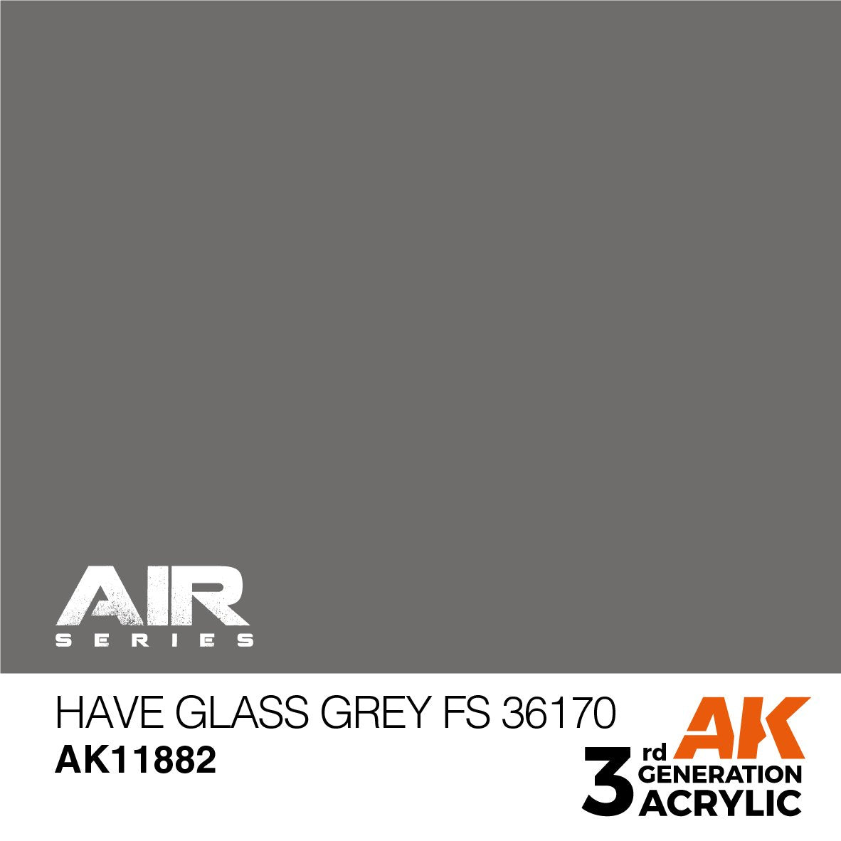 AK Interactive AK11882 HAVE GLASS GRAY FS 36170 – AIR 17 ml