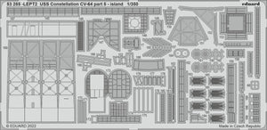 Eduard BIG5367 USS Constellation CV-64 PART II RUMPETER 1/350 – immagine 3