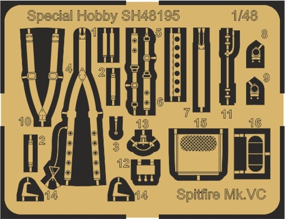 Special Hobby 48195 Supermarine Spitfire Mk. VC &amp;#39;Overseas Jockeys&amp;#39; 1/48 – Bild 2