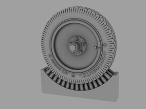 Panzer Art RE35-208 Road wheels for FlaK/Nebelwerfer trailers (commercial pattern A) 1/35 – immagine 3