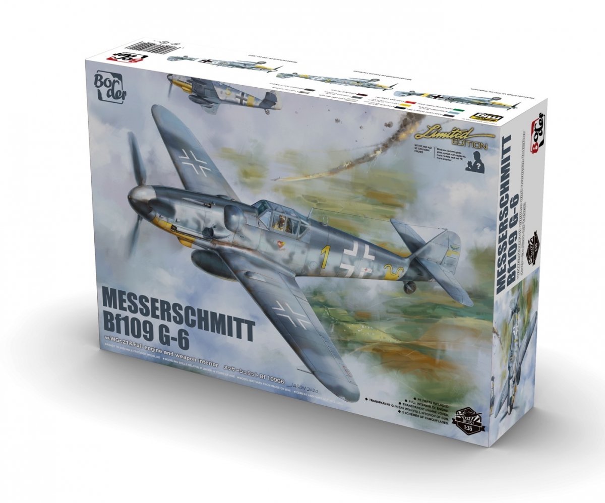 Border Model BF-001 Messerschmitt BF109G-6 &amp;quot;Gustav&amp;quot; 1/35 – Bild 2