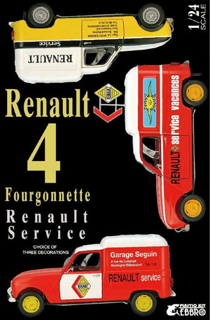 EBBRO 25012 Renault 4 Fourgonnette 1/24