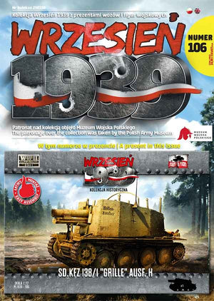 First To Fight PL106 Sd.Kfz. 138/1 &amp;#39;Grille&amp;#39; Ausf. H 1/72
