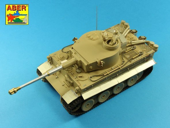 Aber 35K26 Pz.Kpfw. VI Ausf.E (i.Kfz.181) Tiger I – s.PzAbt. 501 in Tunisia (1/35) – image 7