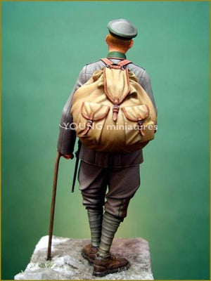 Young Miniatures YM7001-R Oberleutnant 3rd Light Infantry Regiment 1917 70mm – imagen 4