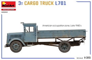 MiniArt 38082 3T CARGO TRUCK L701 1/35 – image 6