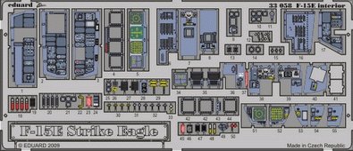 Eduard 33058 F-15E interior SA 1/32 Tamiya