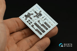 Quinta Studio QD48014 Mitsubishi T-2 3D-Printed colored Interior on decal paper (Hasegawa) 1/48 – image 3