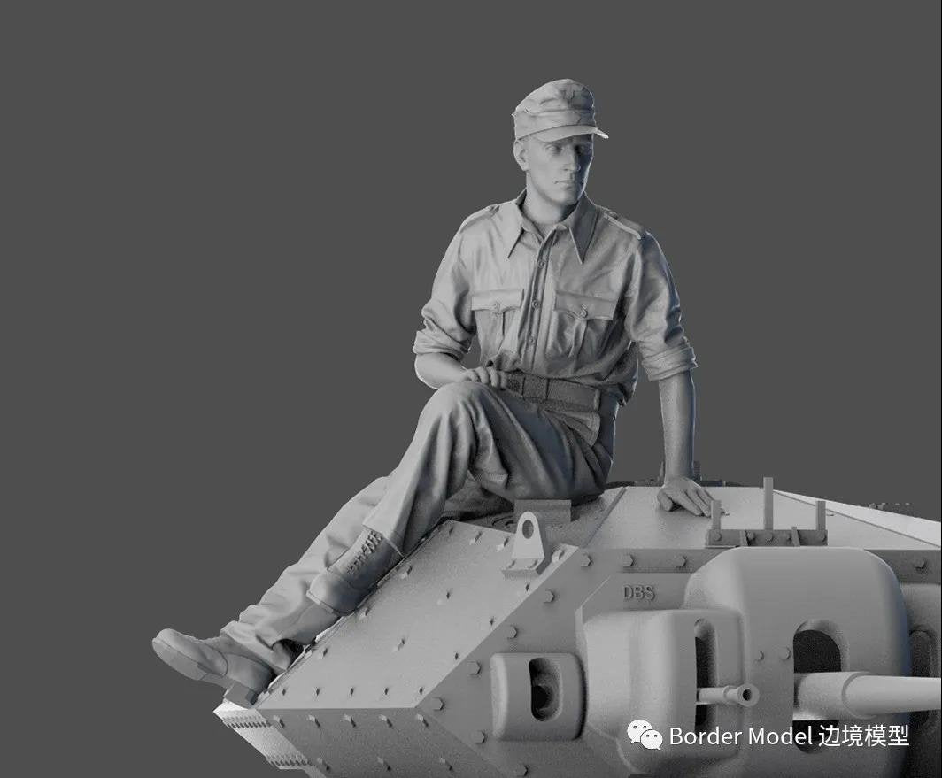Border Model BT-015 Crusader Mk.II British Cruiser Tank MK.VI &amp;amp; German Pzkpfw.MK V746(e) 1/35 – obrázek 3