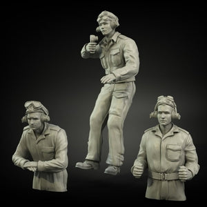 Panzer Art FI35-058 British RAC North Africa &amp;amp; Italy late tank crew 1/35