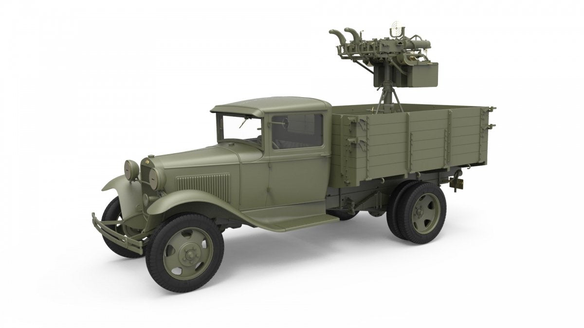 MiniArt 35186 SOVIET 1.5 t. TRUCK w/ M-4 Maxim AA Machine Gun (1/35) – image 3