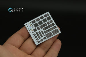 Quinta Studio QDS-35104 AH-64DI Saraf 3D-Printed &amp;amp; colored Interior on decal paper (Takom) (Small version) 1/35 – Bild 3