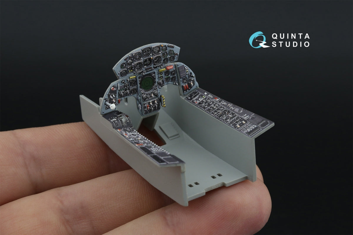 Quinta Studio QDS-32247 F-104C 3D-Printed &amp;amp; colored Interior on decal paper (Italeri) (Small version) 1/32 – image 8