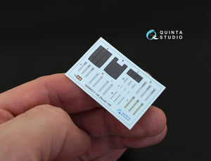 Quinta Studio QD48052 F-15E 3D-Printed &amp;amp; colored Interior on decal paper (for Revell kit) 1/48 – image 2