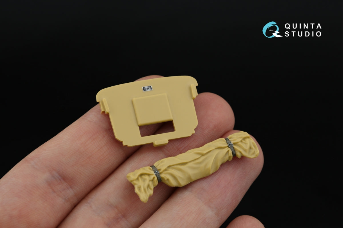 Quinta Studio QD+35145 Schwimmwagen Type 166 3D-Printed &amp;amp; colored Interior on decal paper (Tamiya) (with 3D-printed resin parts) 1/35 – image 13