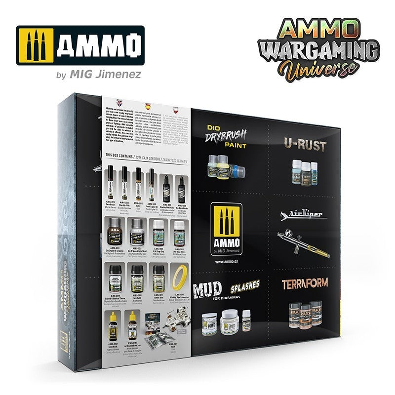 AMMO de Mig Jimenez 7927 AMMO WARGAMING UNIVERSE 08 - Vieillissement des avions et vaisseaux spatiaux – image 2