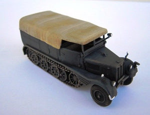 First to Fight PL041 Sd. Kfz. II German Half-Track Tractor (1/72) – obrázek 3
