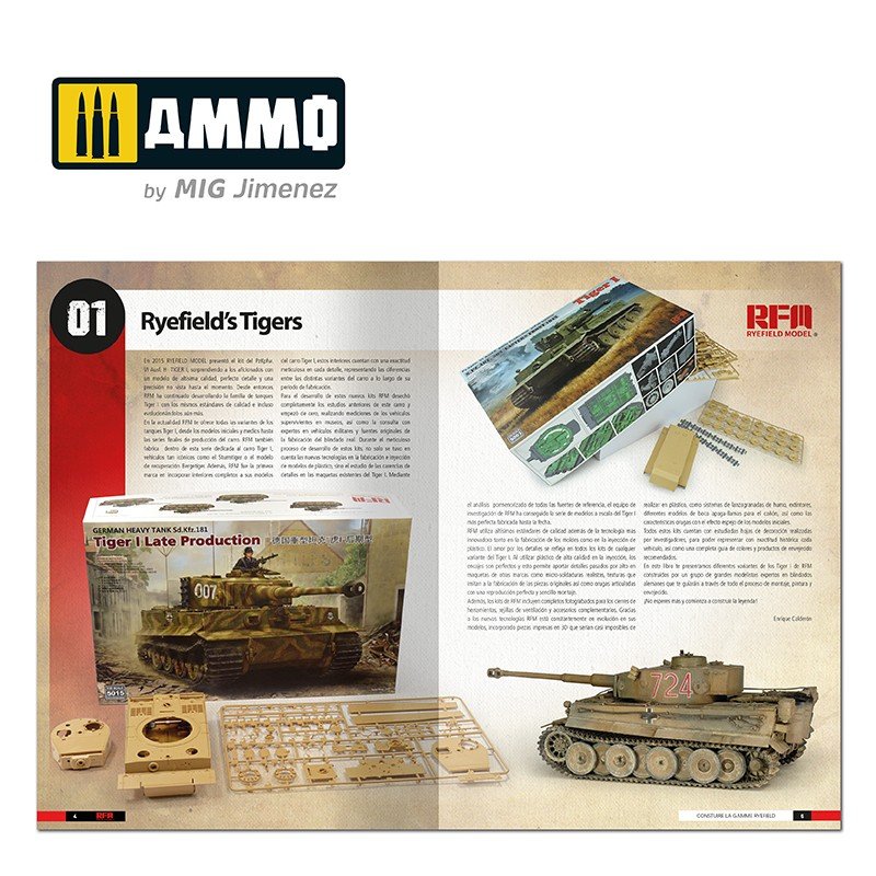 Ammo of Mig 6273 Tigers – Modeling the Ryefield Family (English) – obrázek 2