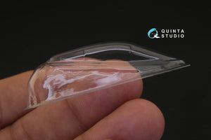Quinta Studio QC72011 Su-27SM vacuformed clear canopy (for Zvezda kit) 1/72 – immagine 2