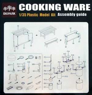 Diopark 35005 Accessoire d&amp;#39;ustensiles de cuisine 1/35 – image 2