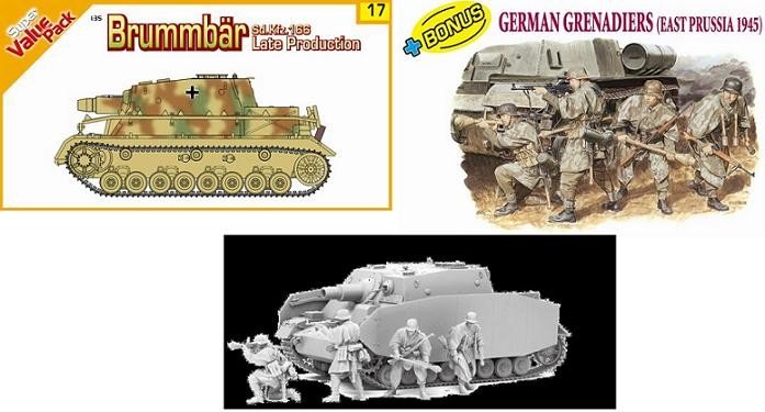 Cyber Hobby 9117 Sd.Kfz.166 Late Production Brummbar 1/35 – image 2