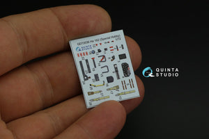 Quinta Studio QD72036 He 162 3D-Printed &amp;amp; colored Interior on decal paper (Special Hobby) 1/72 – immagine 8