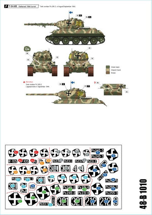 Star Decals 48-B1010 Finland WW2 # 2. T-34 m/1941, T-34 m/1943 and T-34-85 1/48 – image 2