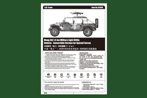 Hobby Boss 82469 Meng Shi 1.5 ton Military Light Utility Vehicle 1/35 – image 3