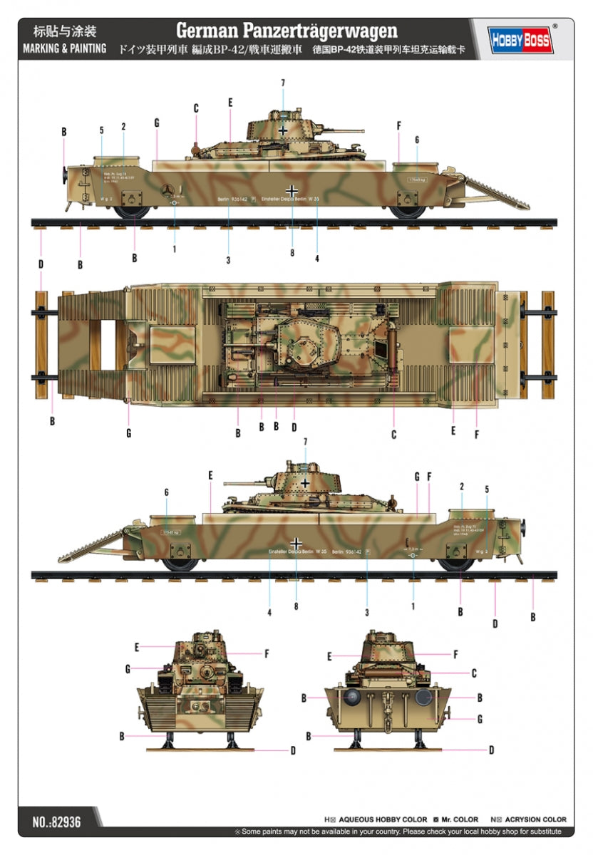 Hobby Boss 82936 German Panzerträgerwagen 1/72 – zdjęcie 4