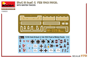 MiniArt 72103 StuG III Ausf. G FEB 1943 PROD. WITH WINTER TRACKS 1/72 – imagen 2