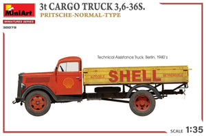 MiniArt 38079 3t CARGO TRUCK 3.6-36S. PRITSCHE-NORMAL-TYPE 1/35 – Bild 10