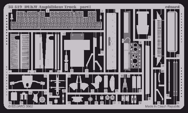 Eduard 35520 Tiger I Mid. Production exterior 1/35 Academy – Bild 2