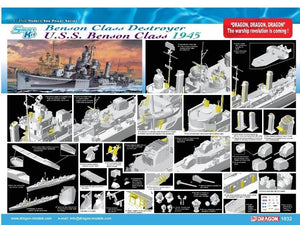 Dragon 1032 USS Benson DD-421 1/350 – Bild 2