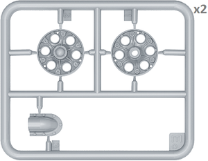 MiniArt 37033 T-34/85 SEA STAR WHEELS SET 1/35 – image 4