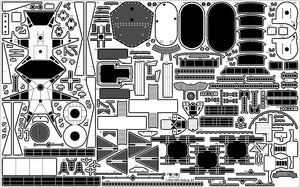 Pontos 23007F1 HMS RODNEY 1942 Detail Up Set 1/200 – image 25