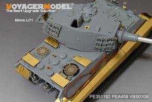 Maquette Voyager PE351182 Char King Tiger allemand de la Seconde Guerre mondiale (tourelle Hensehel) (pour kit DRAGON/ZVEZDA) 1/35 – image 14