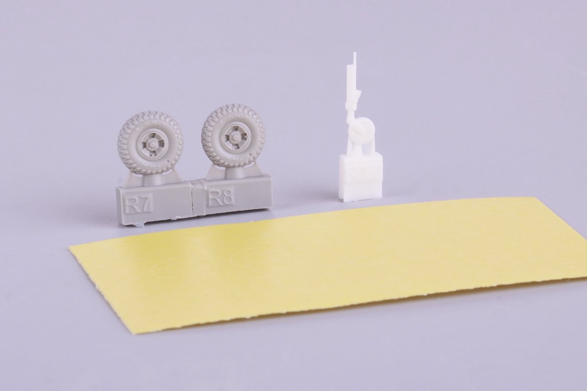 Eduard 672147 Spitfire Mk. VIII wheels - 4 spoke w/ pattern EDUARD 1/72 – Bild 5