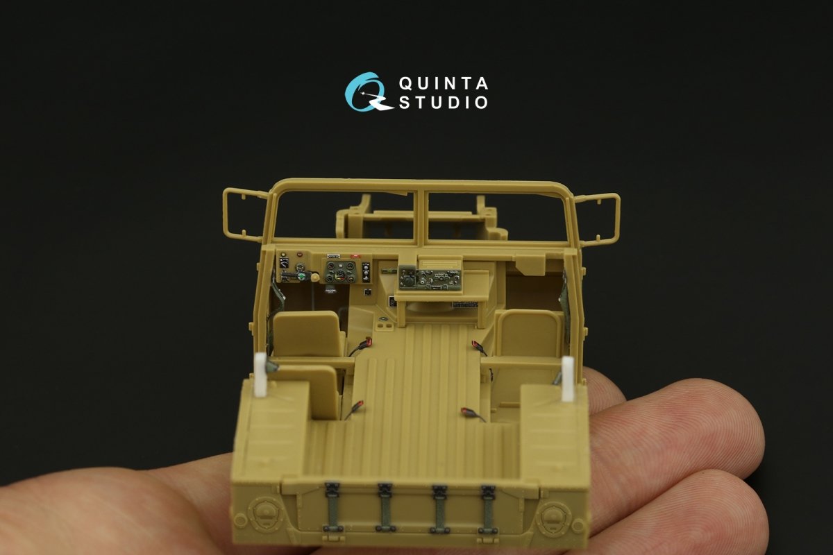 Quinta Studio QD48310 HUMVEE family 3D-Printed &amp;amp; colored Interior on decal paper (Tamiya) 1/48 – imagen 8