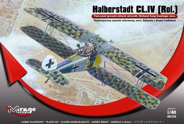 Mirage Hobby 481314 Halberstadt CL.IV [Rolland] 1/48