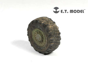 ET Model ER35-017 US ARMY LAV Weighted Road Wheels Wide for Trumpeter 1/35