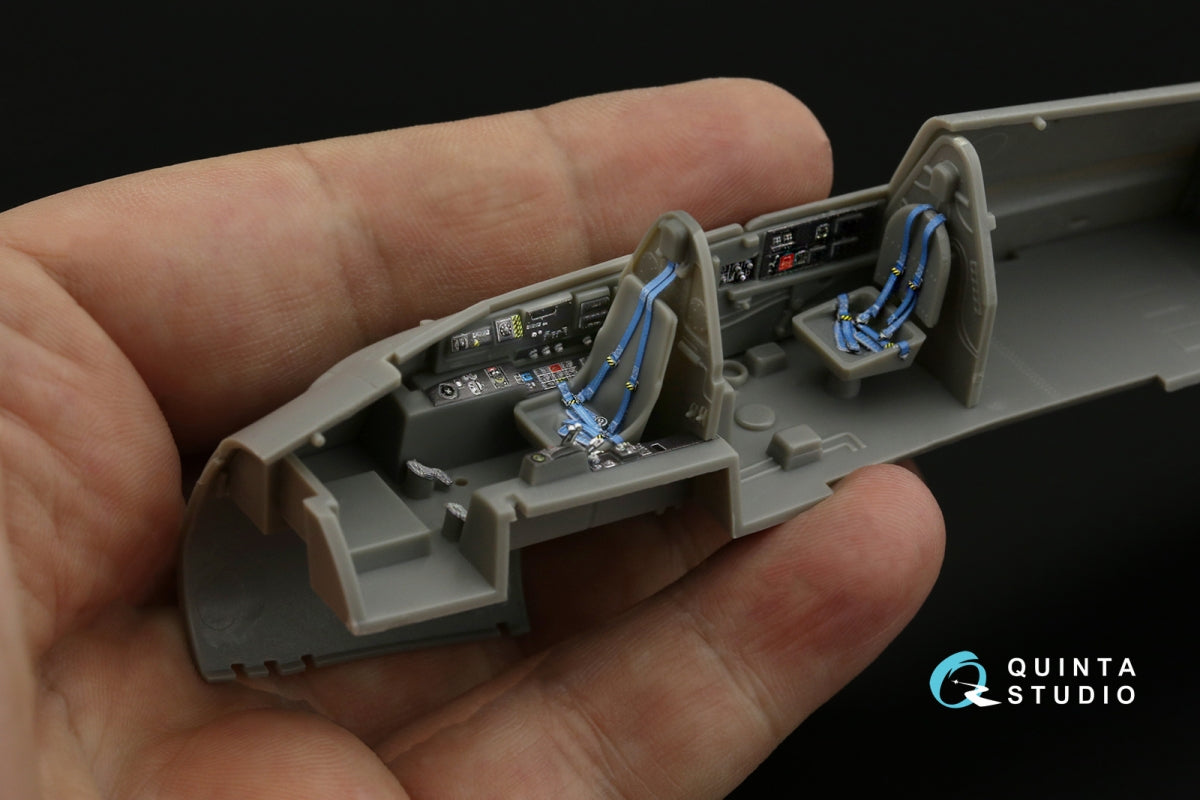 Quinta Studio QD48444 Fairey Gannet AS.1_AS.4 3D-Printed colored Interior on decal paper (Airfix) 1/48 – image 7