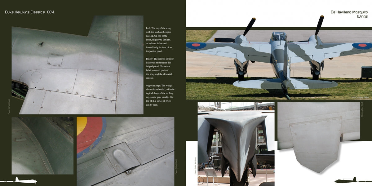 HMH Publications DH-C004 De Havilland Mosquito - Fastest aircraft built during WW2 (English)