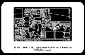 Aber 35178 German tank destroyer Sd.Kfz.162 Jagdpanzer IV A-0 - vol.1 - basic set 1/35 – obrázek 2