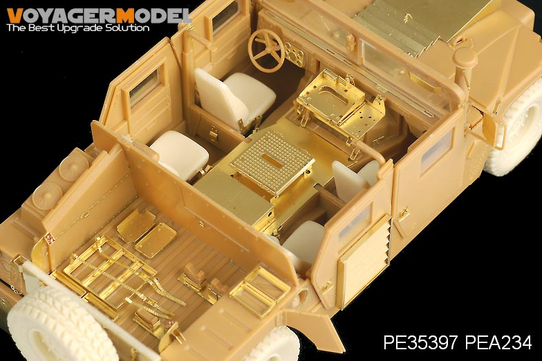 Voyager Model PEA234 Modern USMC HUMVEE family High back seats w/ seat belts (4 CHOICE) (FOR BRONCO) 1/35 – obrázek 3