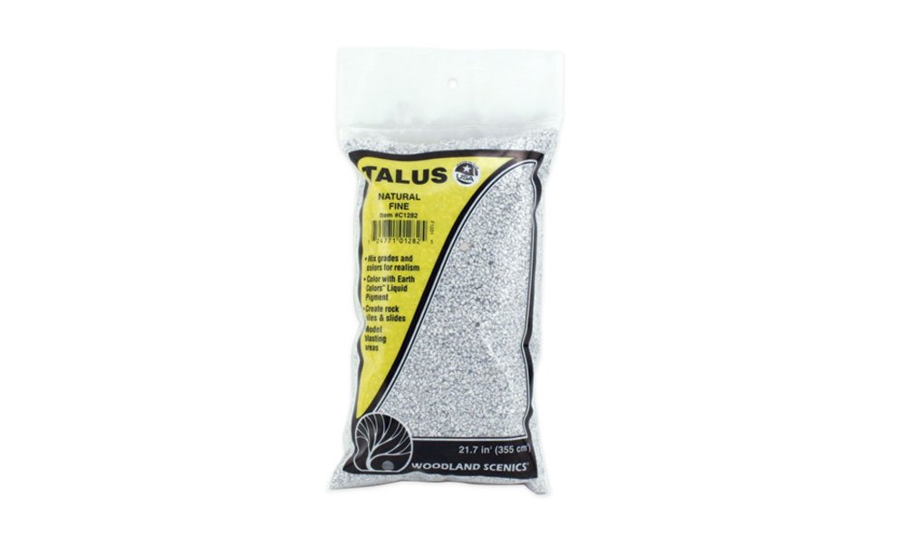 Woodland Scenics WC1282 Fine Natural Talus - fine natural rock aggregate – image 2
