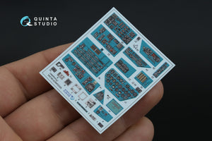 Quinta Studio QD48570 Mi-24A 3D-Printed &amp;amp; colored Interior on decal paper (Trumpeter) 1/48 – obrázek 4