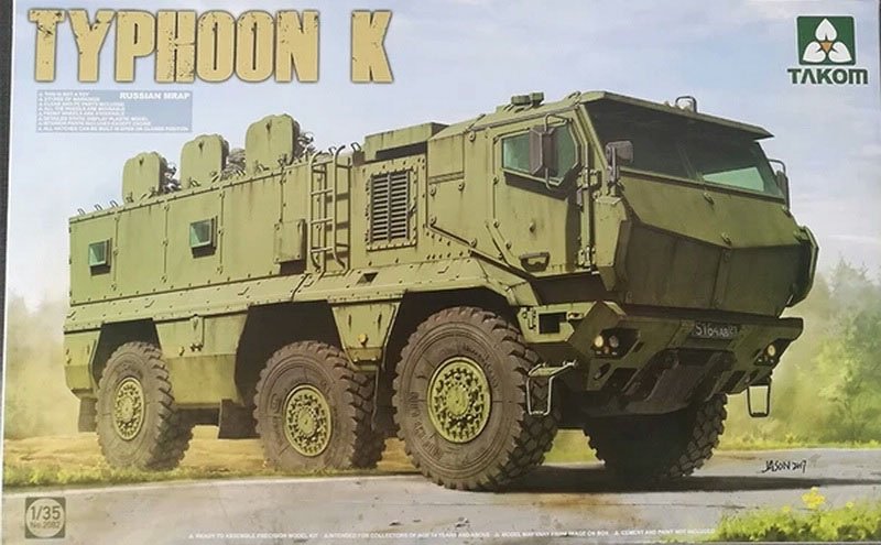 Voyager Model PE35910 Modern Russian KamAZ-63968 Typhoon-K Basic for TAKOM 1/35 – Bild 12