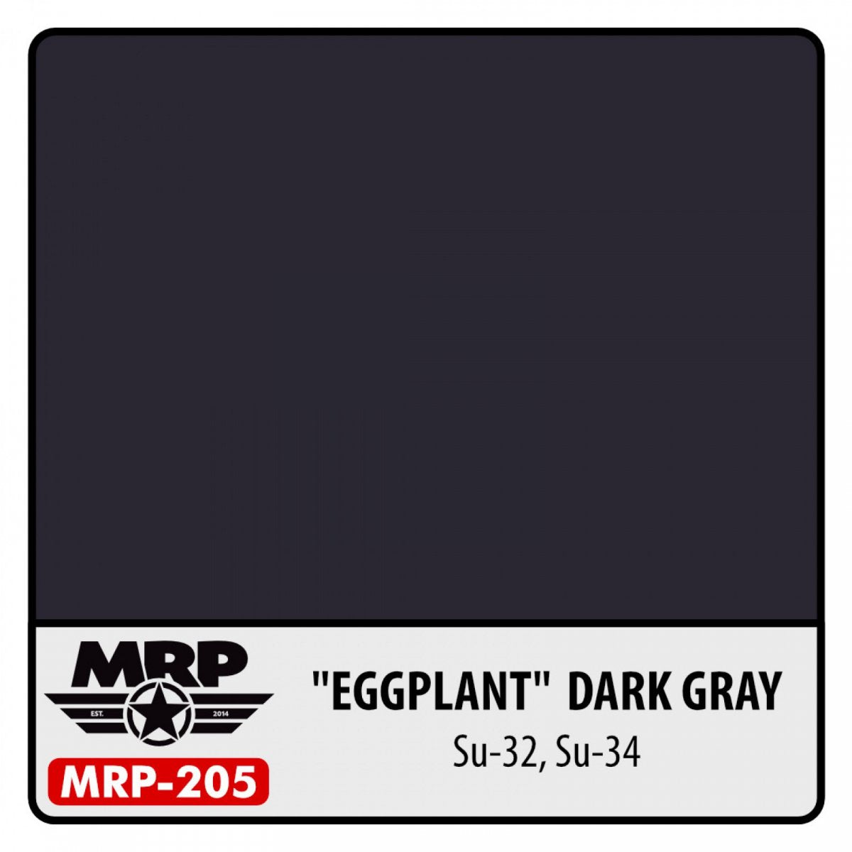 MR. Paint MRP-205 EGGPLANT DARK GREY - BLUE SU-34 30ml